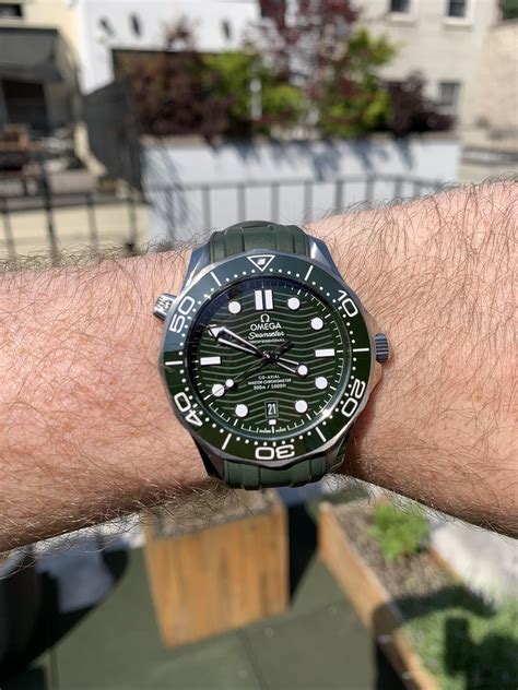 green seamaster 300m.